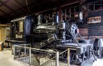 CLIMAX 1205 on static indoor display at Shantytown, NZ